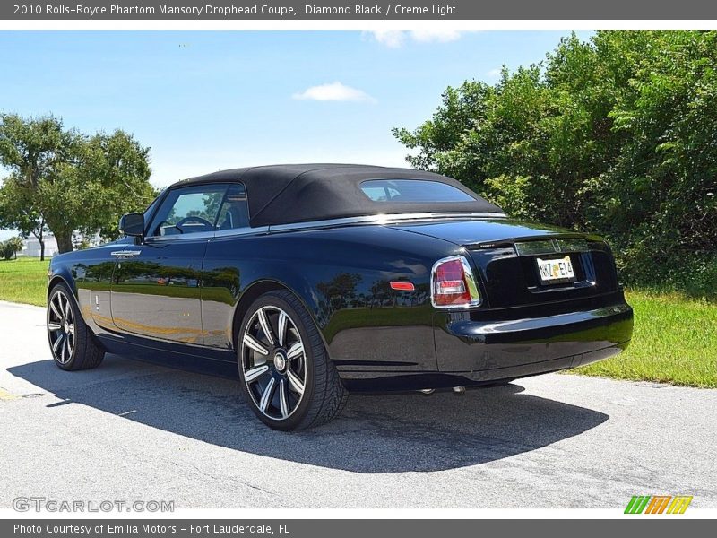 Diamond Black / Creme Light 2010 Rolls-Royce Phantom Mansory Drophead Coupe