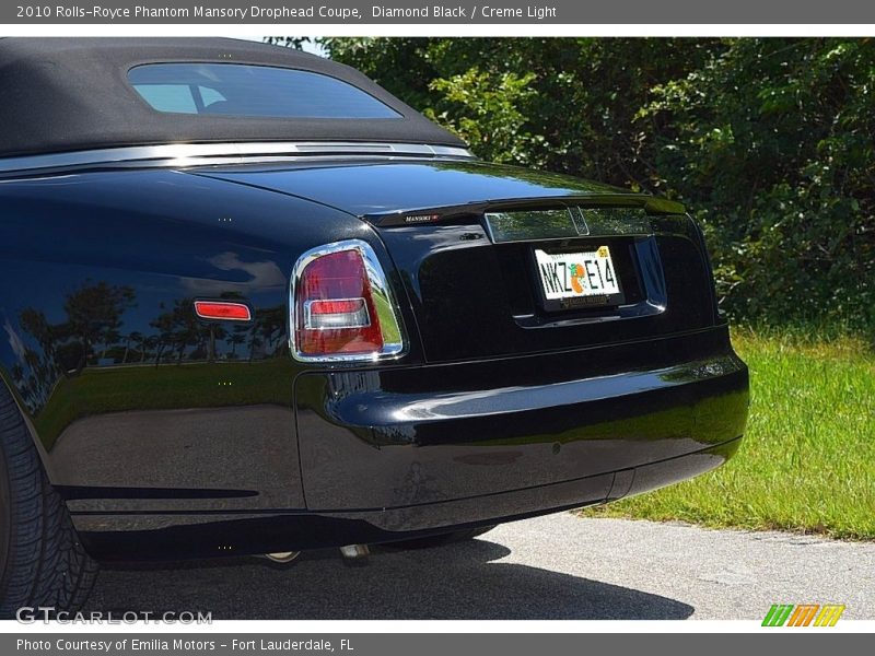 Diamond Black / Creme Light 2010 Rolls-Royce Phantom Mansory Drophead Coupe