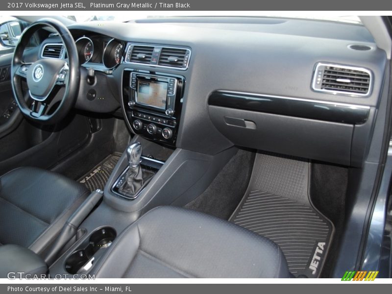 Front Seat of 2017 Jetta SEL