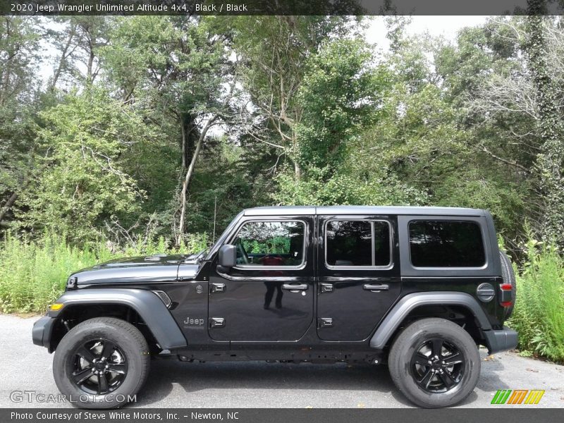  2020 Wrangler Unlimited Altitude 4x4 Black