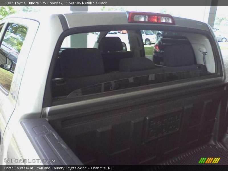 Silver Sky Metallic / Black 2007 Toyota Tundra SR5 CrewMax