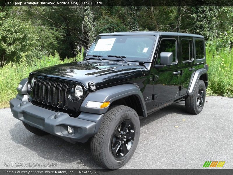 Black / Black 2020 Jeep Wrangler Unlimited Altitude 4x4