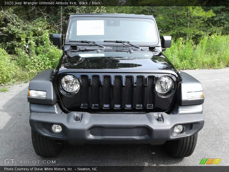 Black / Black 2020 Jeep Wrangler Unlimited Altitude 4x4