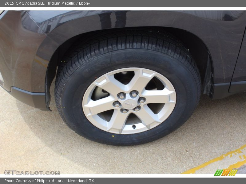 Iridium Metallic / Ebony 2015 GMC Acadia SLE