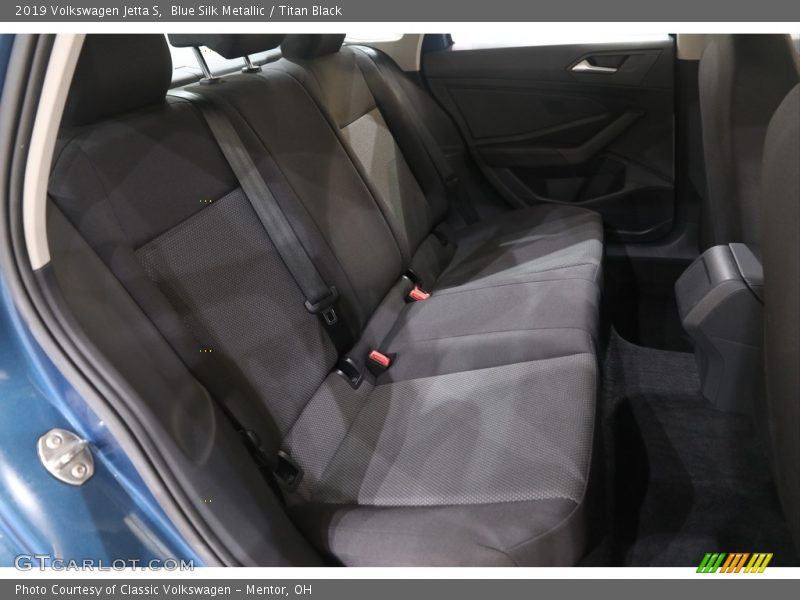 Blue Silk Metallic / Titan Black 2019 Volkswagen Jetta S