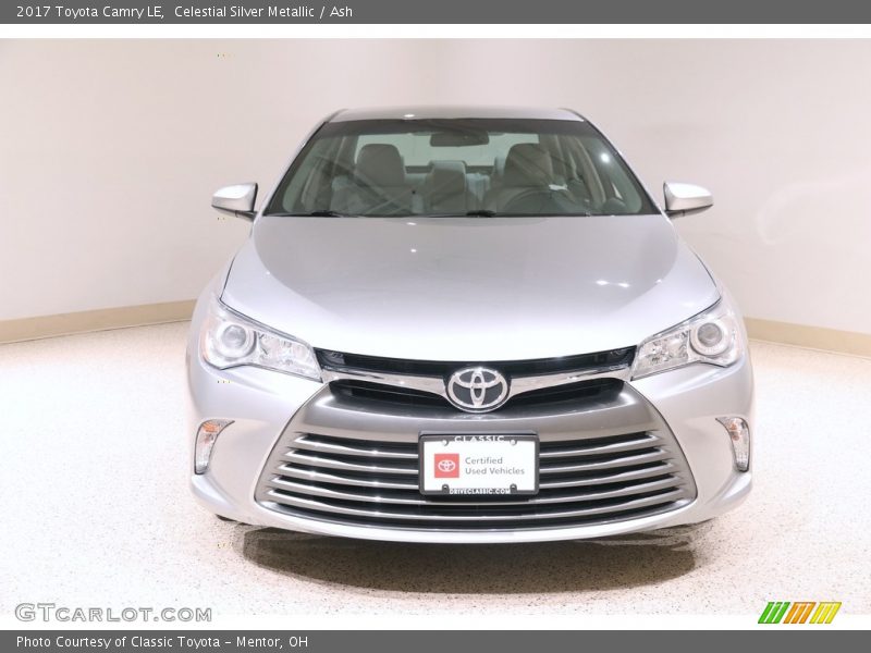 Celestial Silver Metallic / Ash 2017 Toyota Camry LE