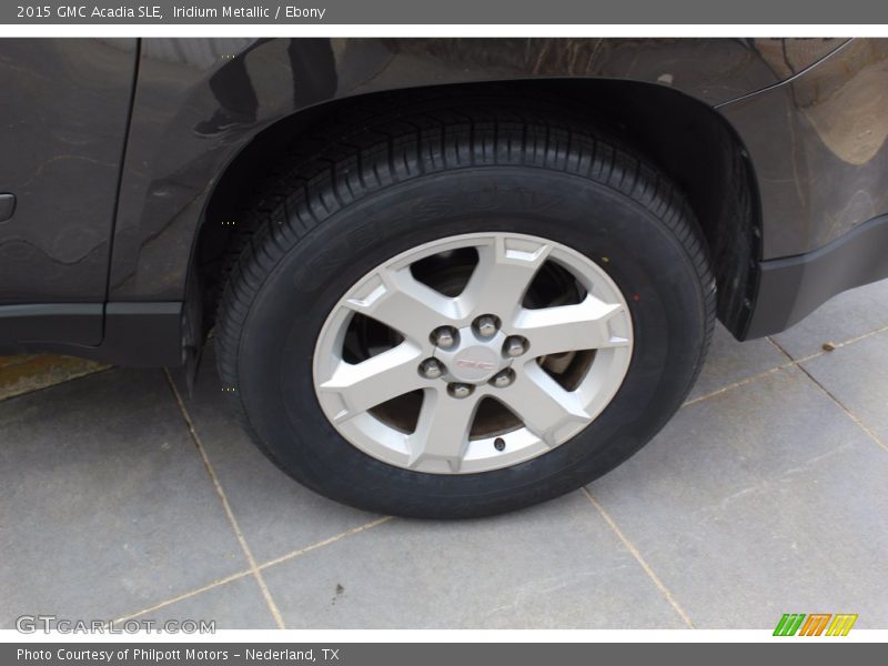 Iridium Metallic / Ebony 2015 GMC Acadia SLE