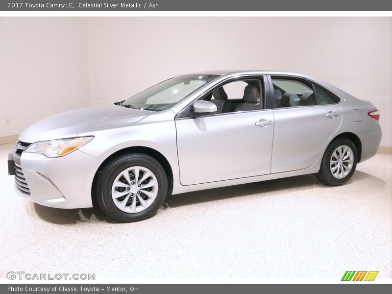 Celestial Silver Metallic / Ash 2017 Toyota Camry LE