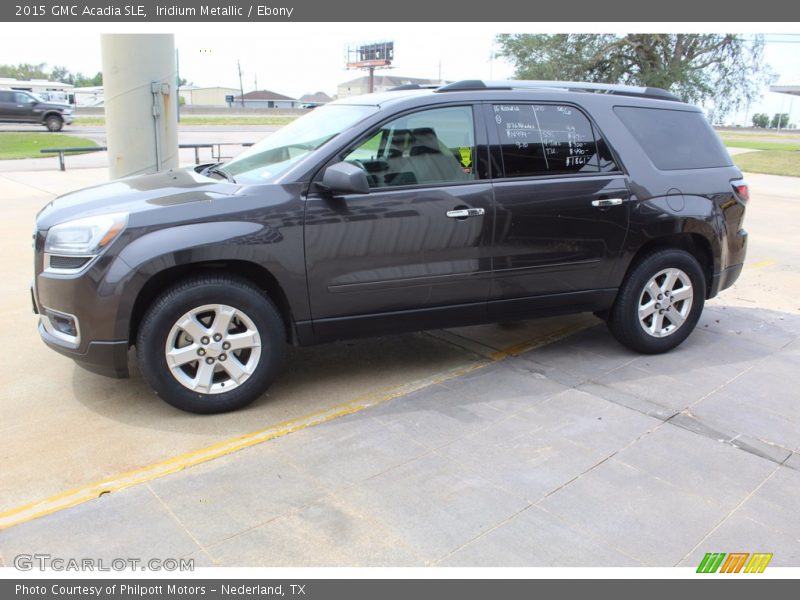 Iridium Metallic / Ebony 2015 GMC Acadia SLE