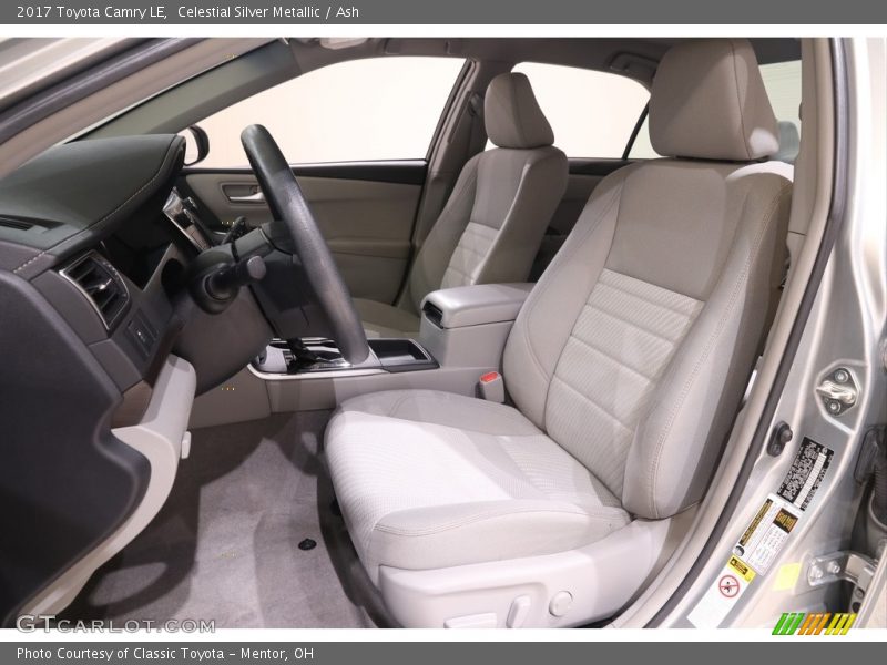 Celestial Silver Metallic / Ash 2017 Toyota Camry LE