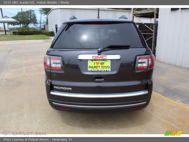 Iridium Metallic / Ebony 2015 GMC Acadia SLE