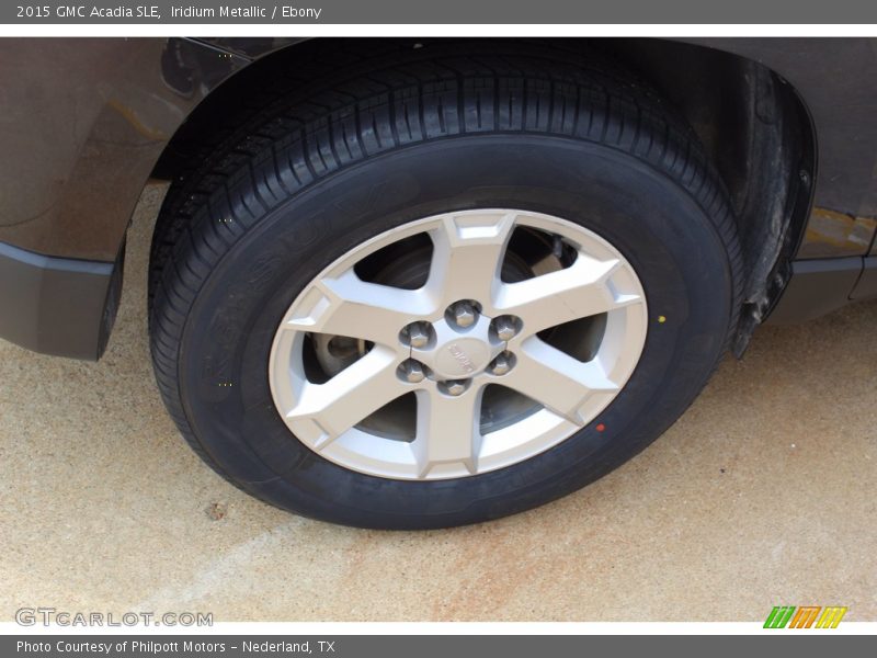 Iridium Metallic / Ebony 2015 GMC Acadia SLE