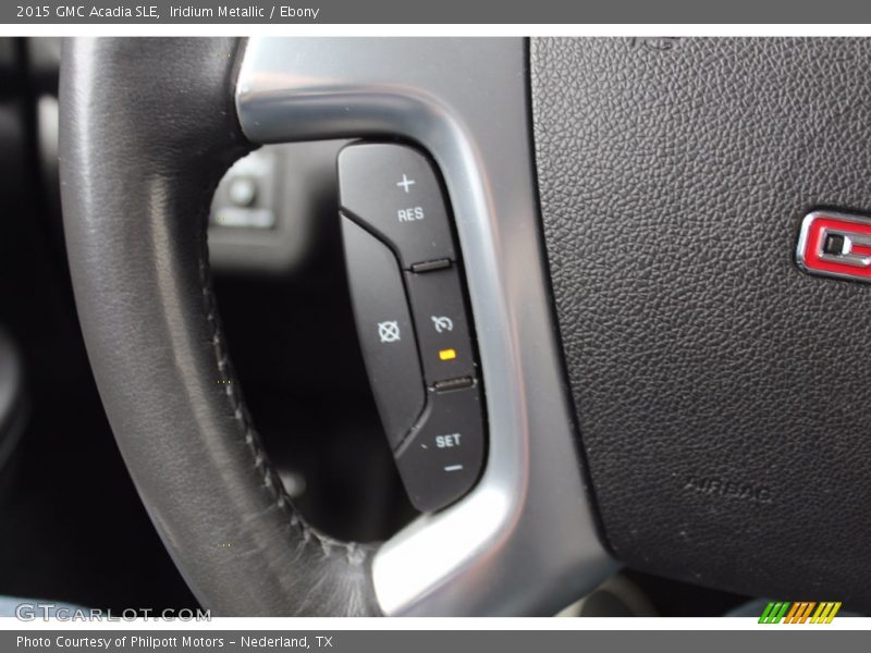 Iridium Metallic / Ebony 2015 GMC Acadia SLE