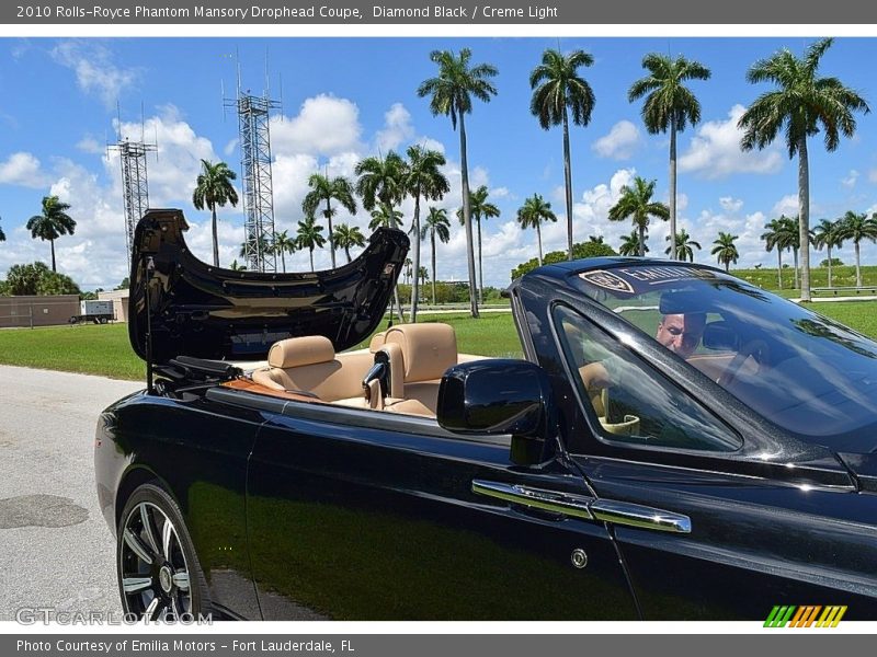 Diamond Black / Creme Light 2010 Rolls-Royce Phantom Mansory Drophead Coupe