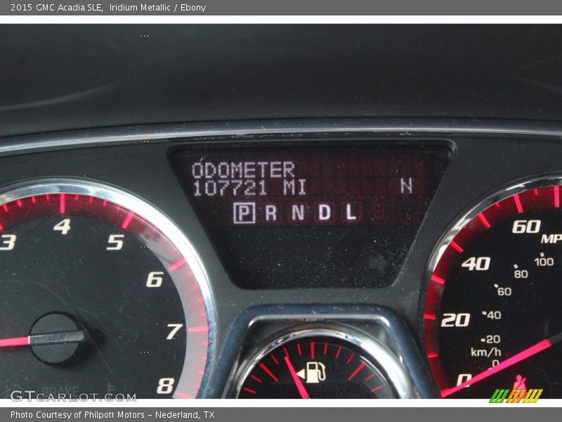 Iridium Metallic / Ebony 2015 GMC Acadia SLE