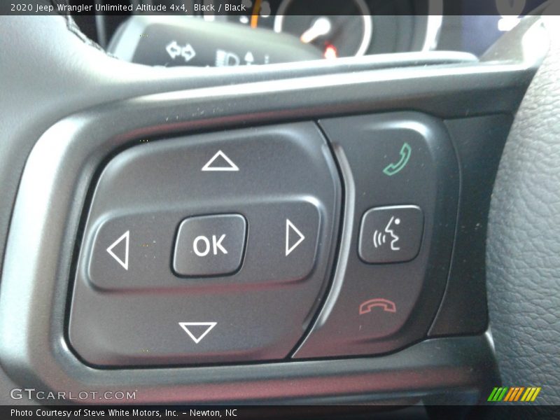 Black / Black 2020 Jeep Wrangler Unlimited Altitude 4x4