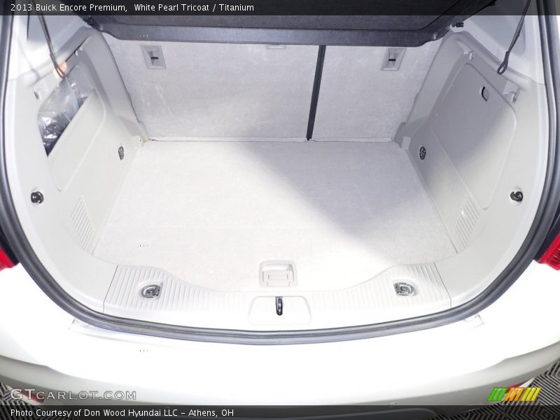 White Pearl Tricoat / Titanium 2013 Buick Encore Premium