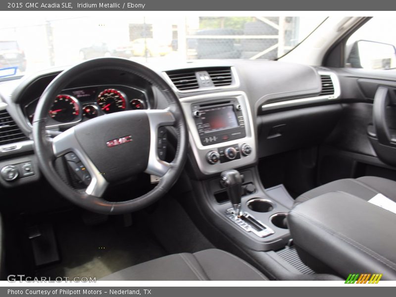 Iridium Metallic / Ebony 2015 GMC Acadia SLE