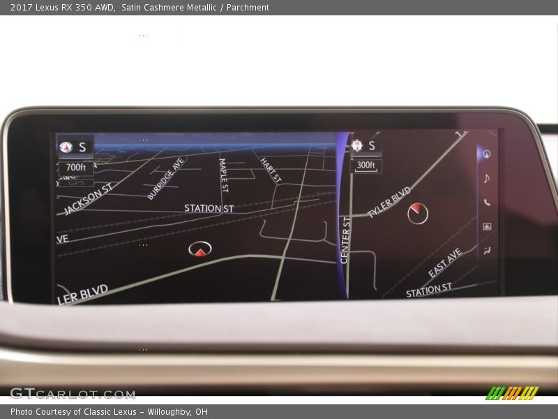 Satin Cashmere Metallic / Parchment 2017 Lexus RX 350 AWD