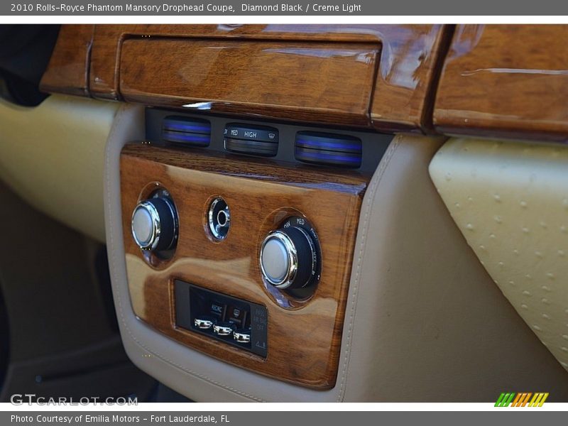 Diamond Black / Creme Light 2010 Rolls-Royce Phantom Mansory Drophead Coupe