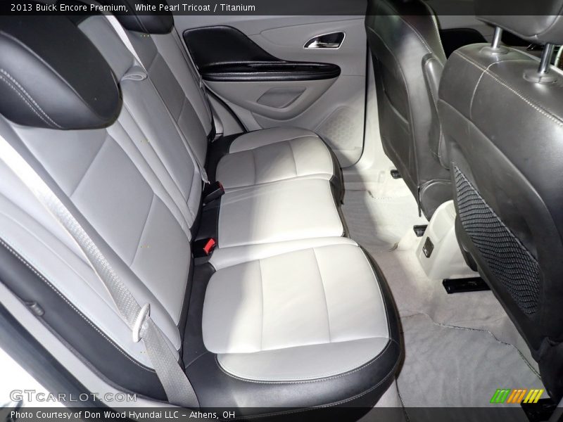White Pearl Tricoat / Titanium 2013 Buick Encore Premium