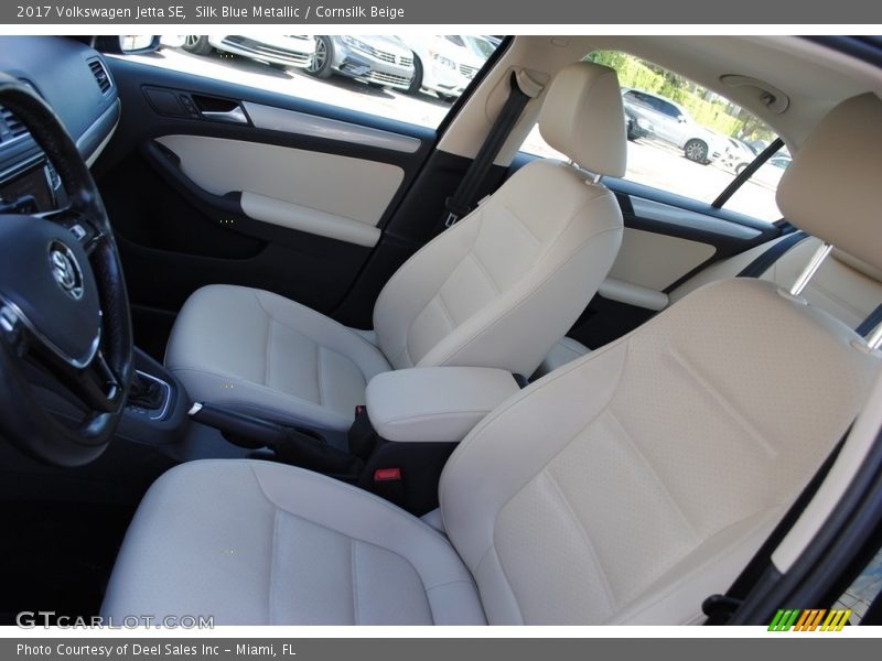 Silk Blue Metallic / Cornsilk Beige 2017 Volkswagen Jetta SE