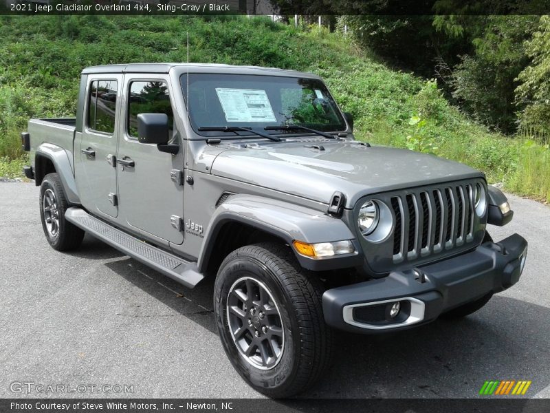 Sting-Gray / Black 2021 Jeep Gladiator Overland 4x4
