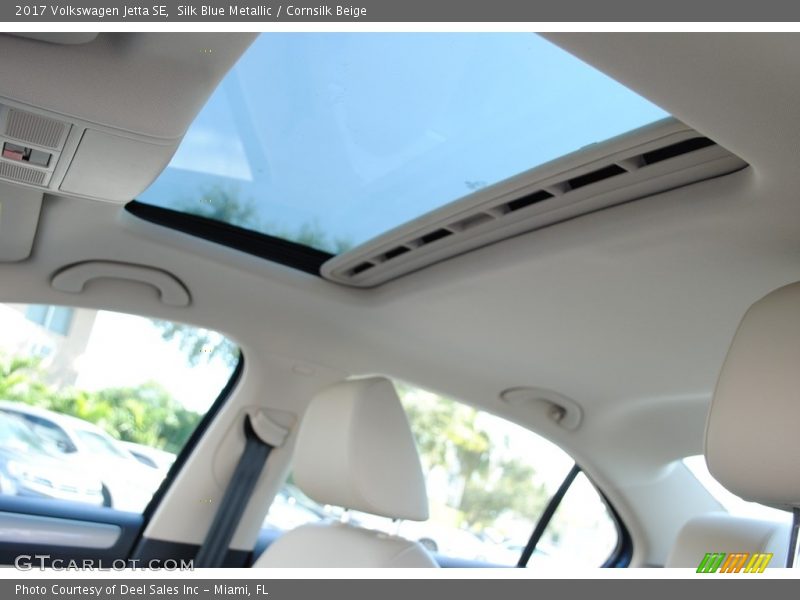 Silk Blue Metallic / Cornsilk Beige 2017 Volkswagen Jetta SE