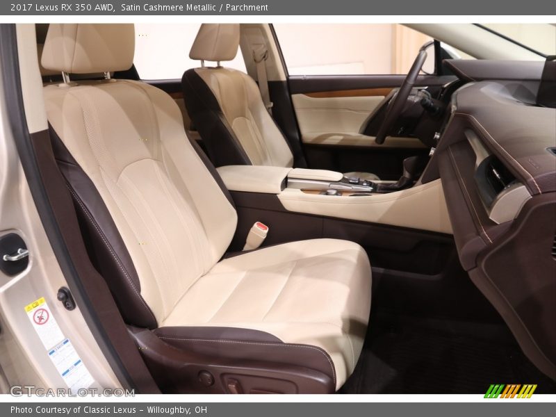 Satin Cashmere Metallic / Parchment 2017 Lexus RX 350 AWD