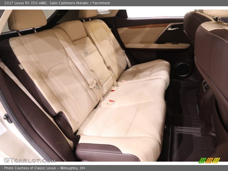 Satin Cashmere Metallic / Parchment 2017 Lexus RX 350 AWD