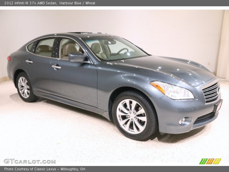 Harbour Blue / Wheat 2012 Infiniti M 37x AWD Sedan