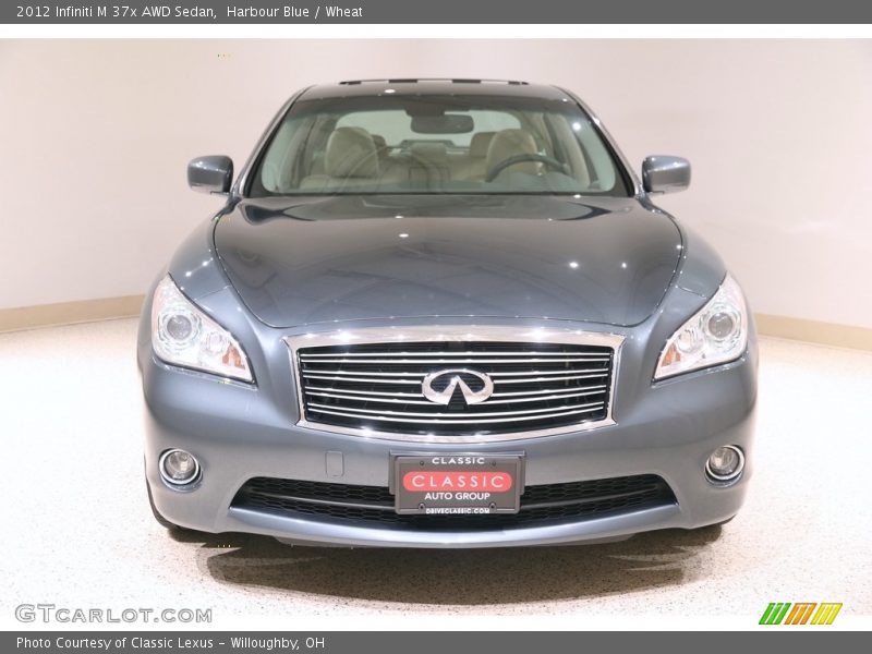 Harbour Blue / Wheat 2012 Infiniti M 37x AWD Sedan