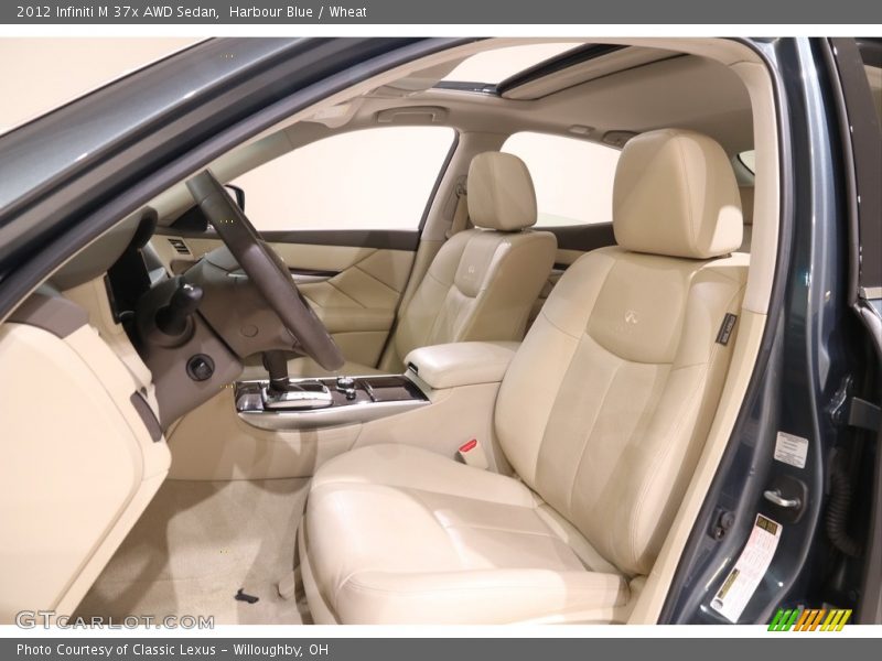 Harbour Blue / Wheat 2012 Infiniti M 37x AWD Sedan
