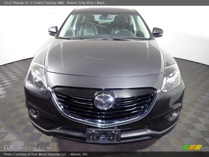 Meteor Gray Mica / Black 2013 Mazda CX-9 Grand Touring AWD