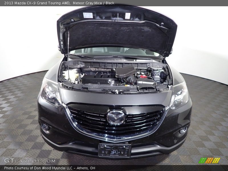 Meteor Gray Mica / Black 2013 Mazda CX-9 Grand Touring AWD