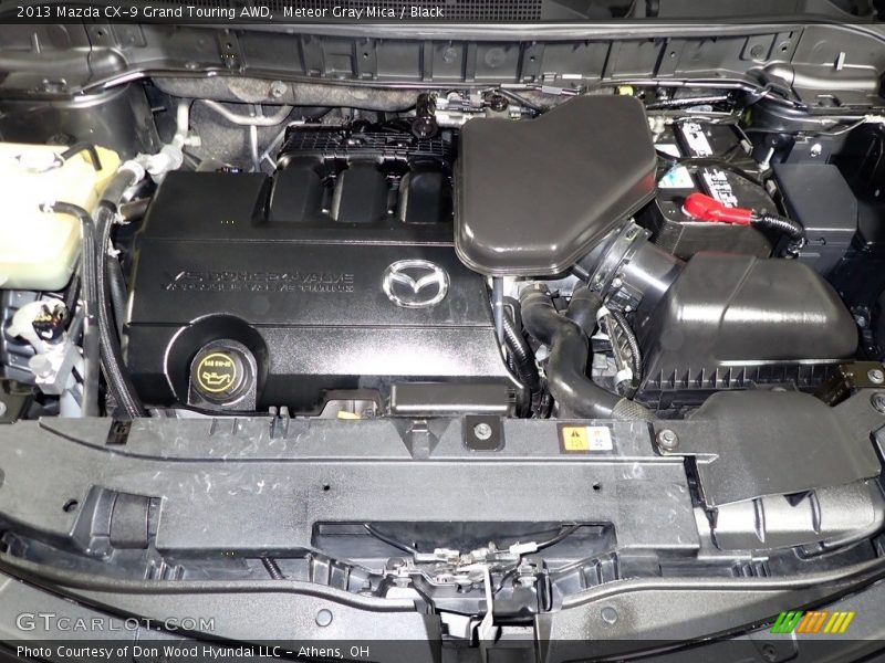 Meteor Gray Mica / Black 2013 Mazda CX-9 Grand Touring AWD