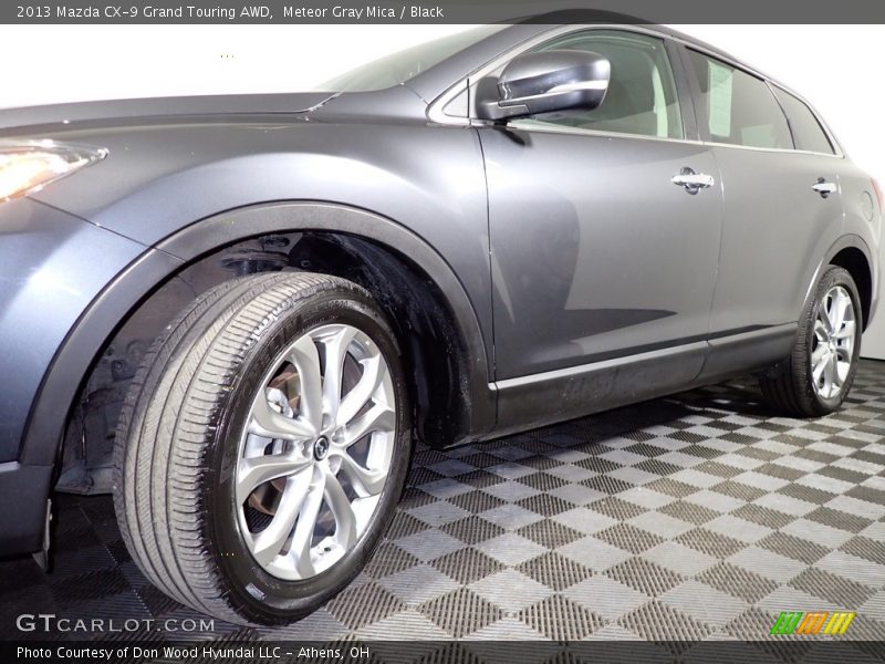 Meteor Gray Mica / Black 2013 Mazda CX-9 Grand Touring AWD