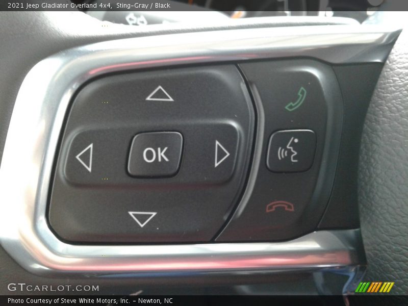  2021 Gladiator Overland 4x4 Steering Wheel