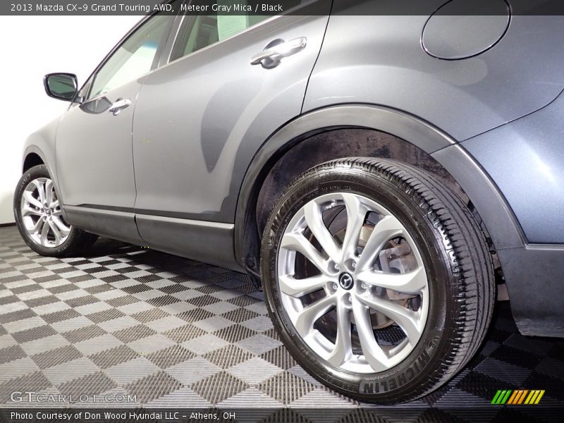 Meteor Gray Mica / Black 2013 Mazda CX-9 Grand Touring AWD