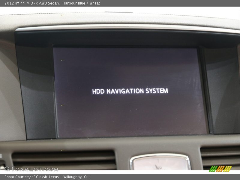 Harbour Blue / Wheat 2012 Infiniti M 37x AWD Sedan