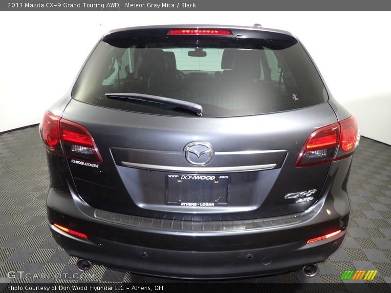 Meteor Gray Mica / Black 2013 Mazda CX-9 Grand Touring AWD