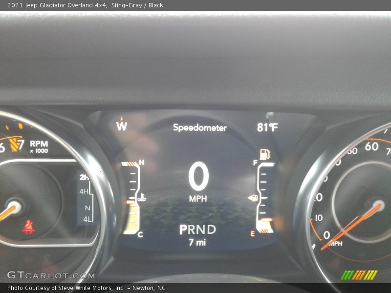 Sting-Gray / Black 2021 Jeep Gladiator Overland 4x4