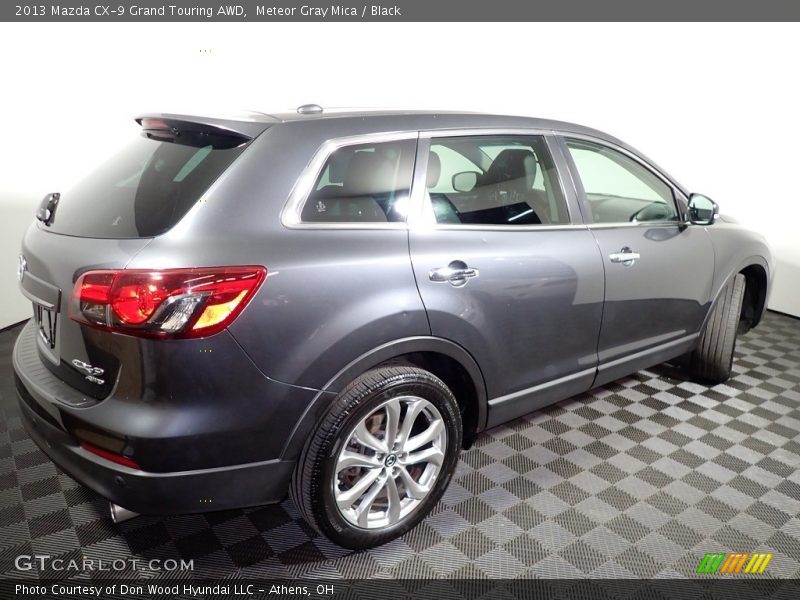 Meteor Gray Mica / Black 2013 Mazda CX-9 Grand Touring AWD