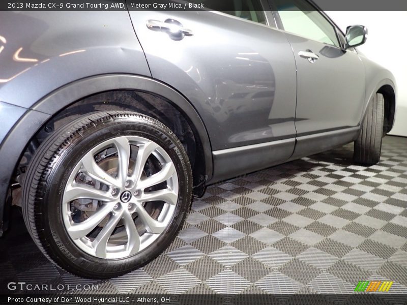 Meteor Gray Mica / Black 2013 Mazda CX-9 Grand Touring AWD