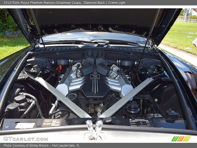  2010 Phantom Mansory Drophead Coupe Engine - 6.8 Liter DOHC 48-Valve VVT V12