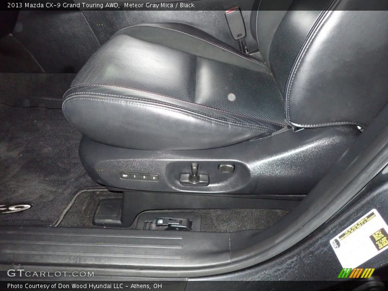 Meteor Gray Mica / Black 2013 Mazda CX-9 Grand Touring AWD