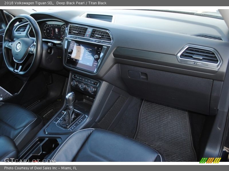 Dashboard of 2018 Tiguan SEL