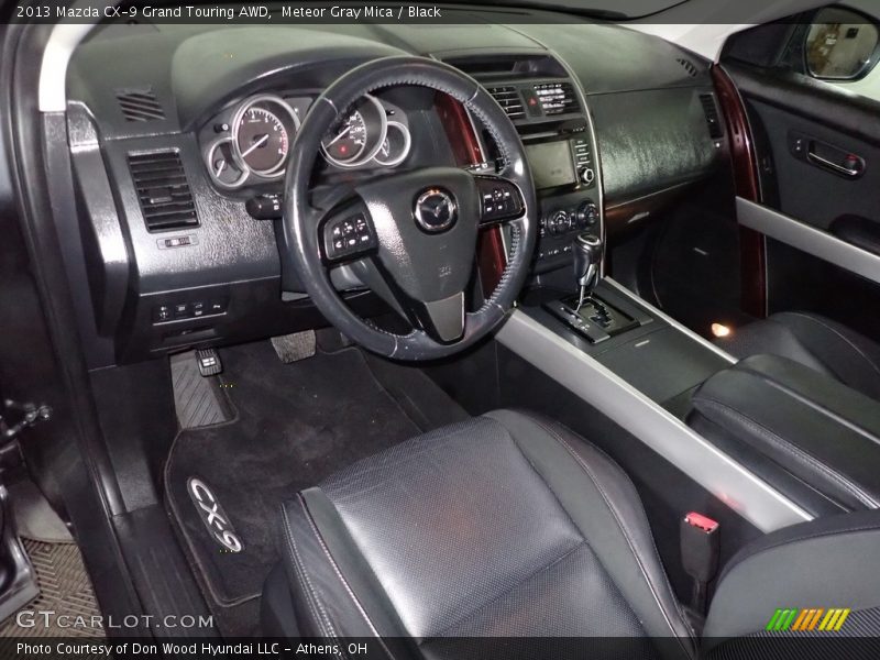 Meteor Gray Mica / Black 2013 Mazda CX-9 Grand Touring AWD