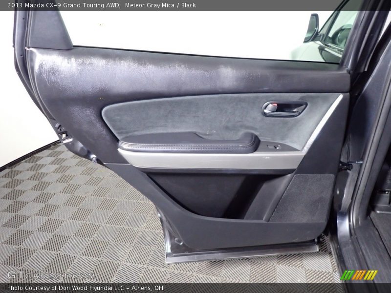 Meteor Gray Mica / Black 2013 Mazda CX-9 Grand Touring AWD