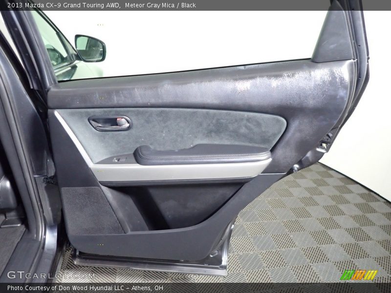Meteor Gray Mica / Black 2013 Mazda CX-9 Grand Touring AWD